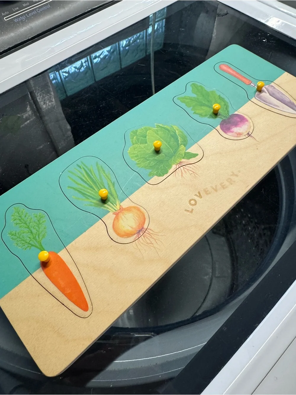 Lovevery vegetable puzzle